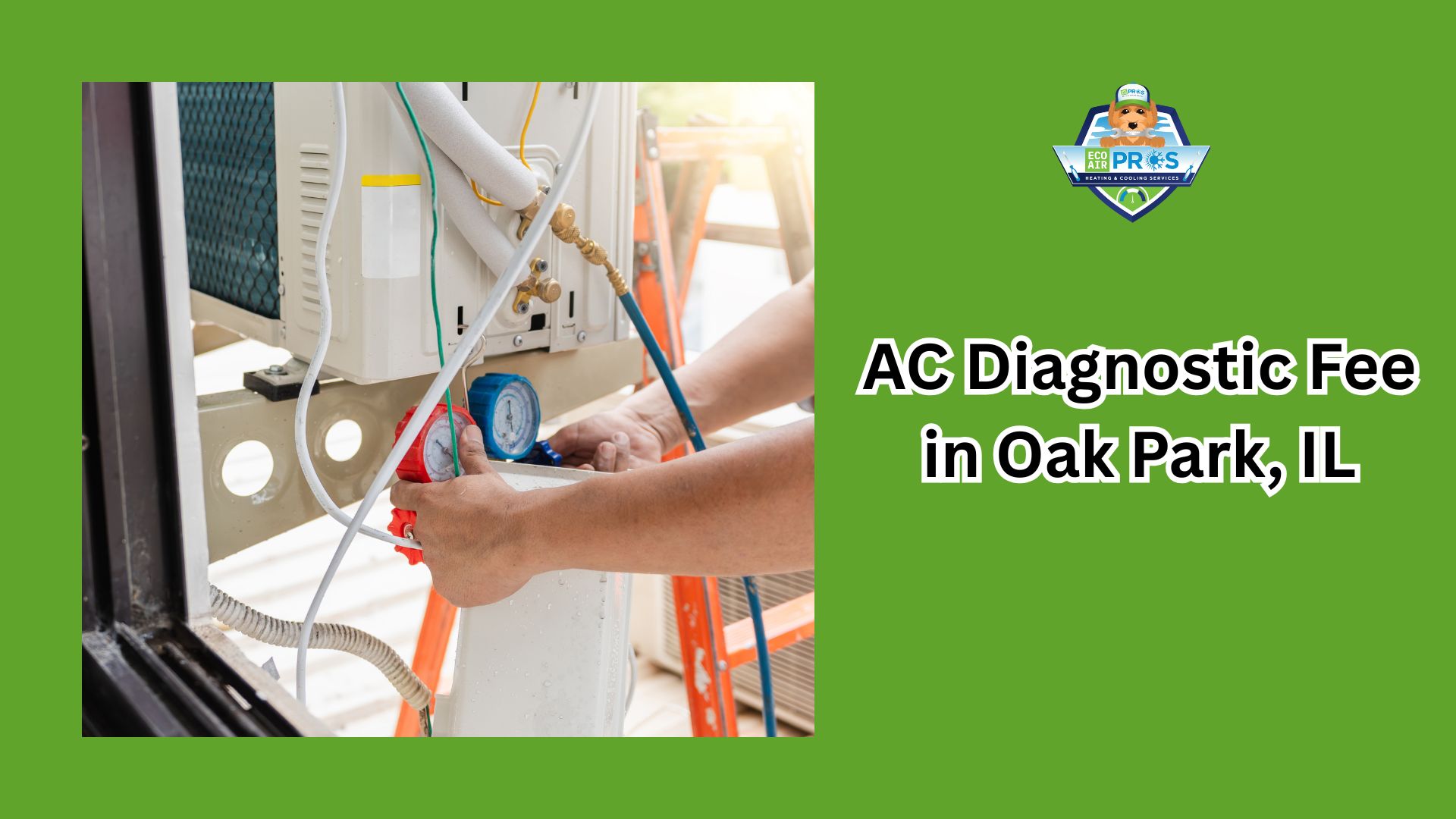HVAC diagnostic fee Oak Park, AC service call fee Oak Park IL, AC inspection and estimate Oak Park, when diagnostic fee is waived, HVAC maintenance plan Oak Park, emergency AC diagnostic Oak Park